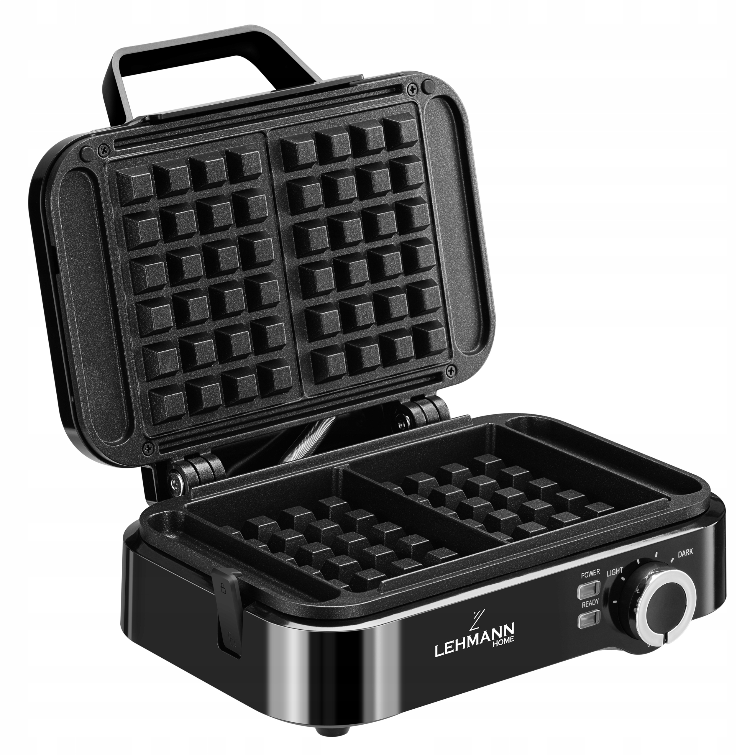 Vaflovač Lehmann Crisp 2000 W čierny